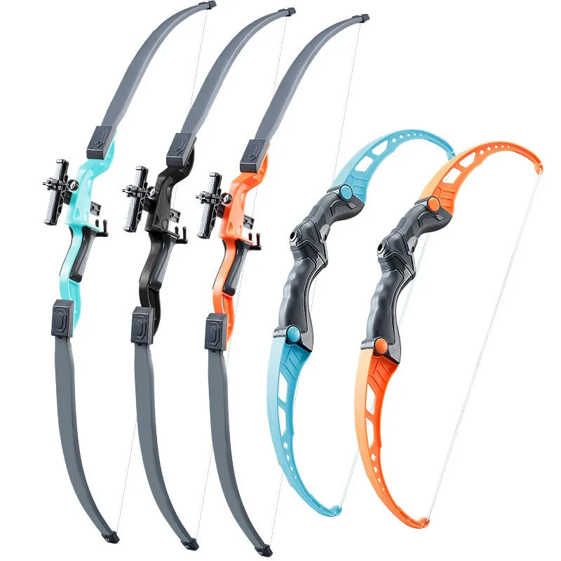 52cm Children's Bow and Arrow Set for Archery Practice - Recurve Shooting Toy with Target for Outdoor Activities, Ideal Gift for Boys and Kids